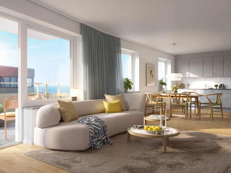 Lägenhet, 2 rum, 44 m² i Helsingborg