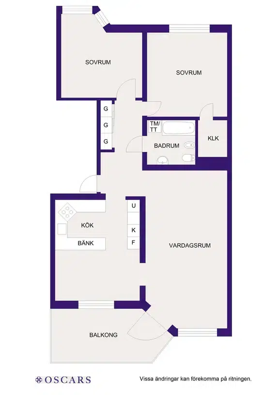 Apartment, 3 rooms, 117 m²