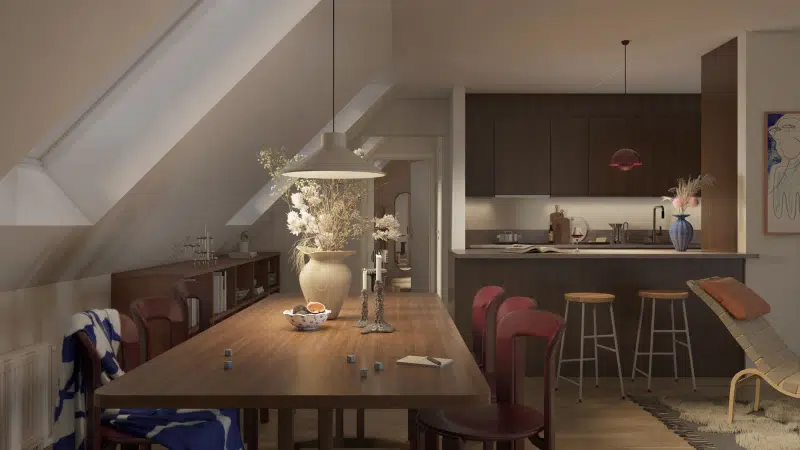 Lägenhet, 5 rum, 120 m²