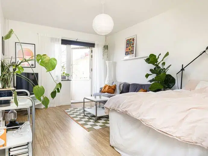 Apartment, 1 room, 35 m²