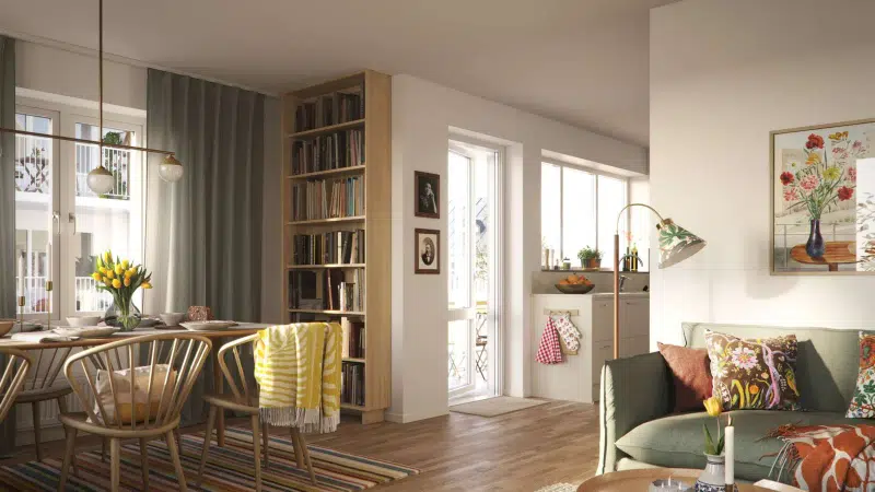 Apartment, 4 rooms, 98 m²