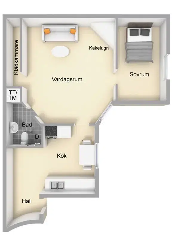 Bild 1 av 1 på Blåportshöjden 6B