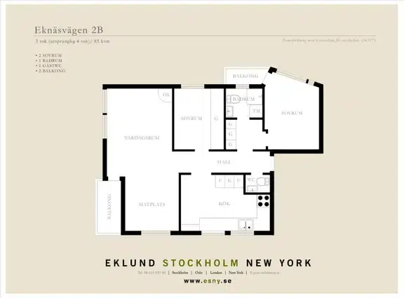 Lägenhet, 3,5 rum, 76 m² i Malmö