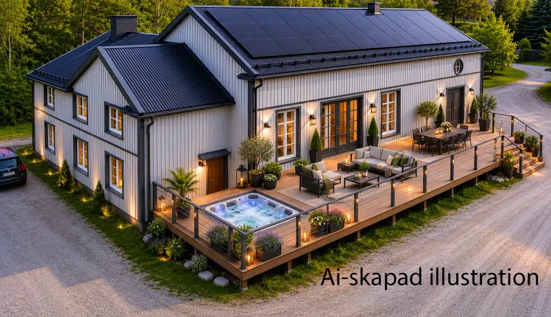 House, 3 rooms, 441 m² in Domsjö