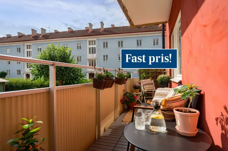 Apartment, 1,5 rooms, 46 m² in Uppsala