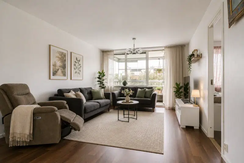 Apartment, 2 rooms, 59 m²