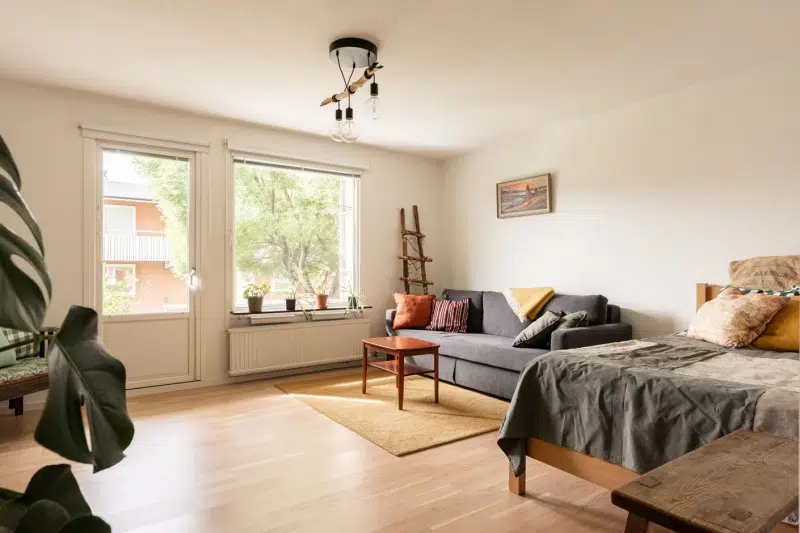 Lägenhet, 1 rum, 45 m² i Valla