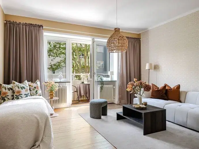 Apartment, 1 room, 38 m²