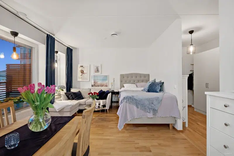 Apartment, 1 room, 34 m² in Uppsala