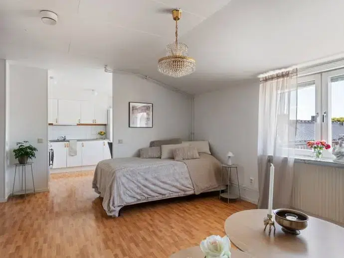 Apartment, 1 room, 45 m²