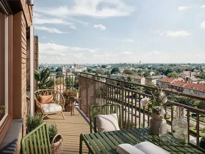 Apartment, 2 rooms, 61 m²