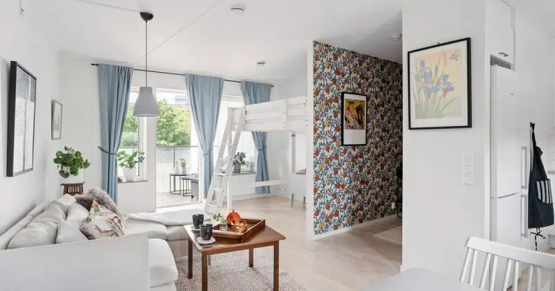Lägenhet, 1 rum, 45 m² i Flatås