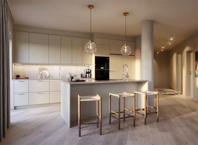 Apartment, 2 rooms, 33 m²