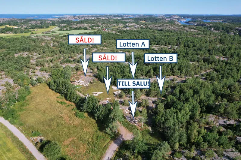 Land / plot, 300 m² in Grebbestad