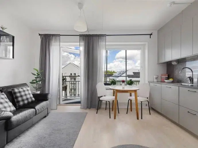 Apartment, 1 room, 29 m²