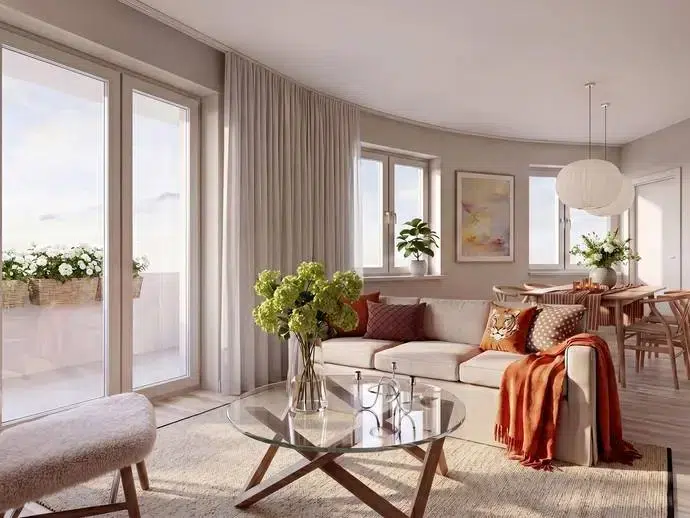 Apartment, 4 rooms, 84 m²