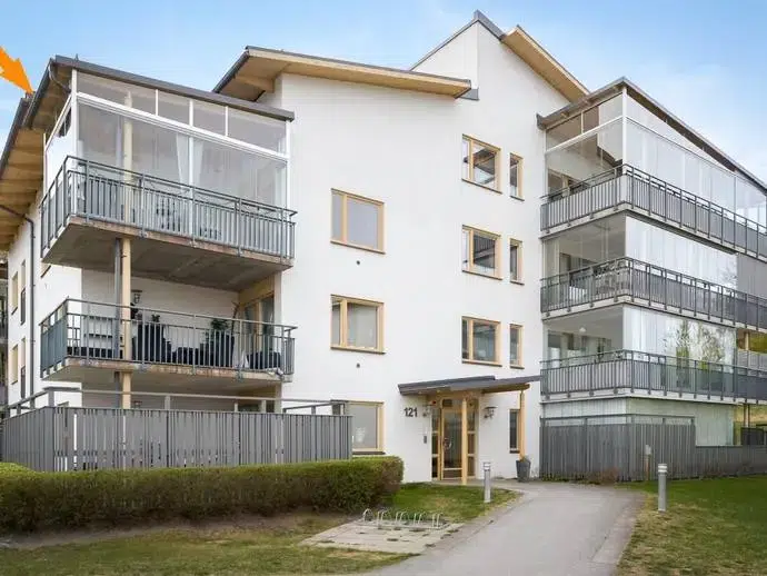 Lägenhet, 4 rum, 106 m²
