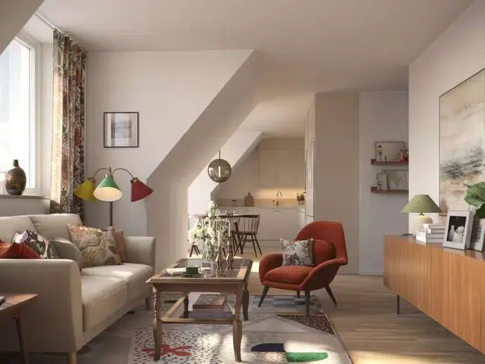 Apartment, 4 rooms, 98 m²