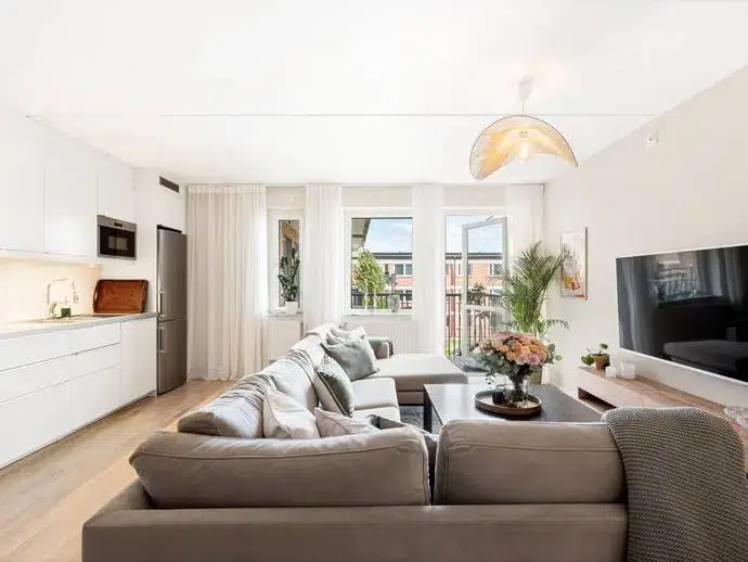 Lägenhet, 2 rum, 57 m²
