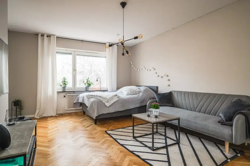 Apartment, 1 room, 39 m²