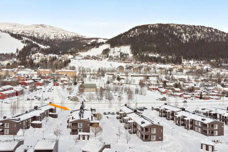 Apartment, 3 rooms, 76 m² in Åre