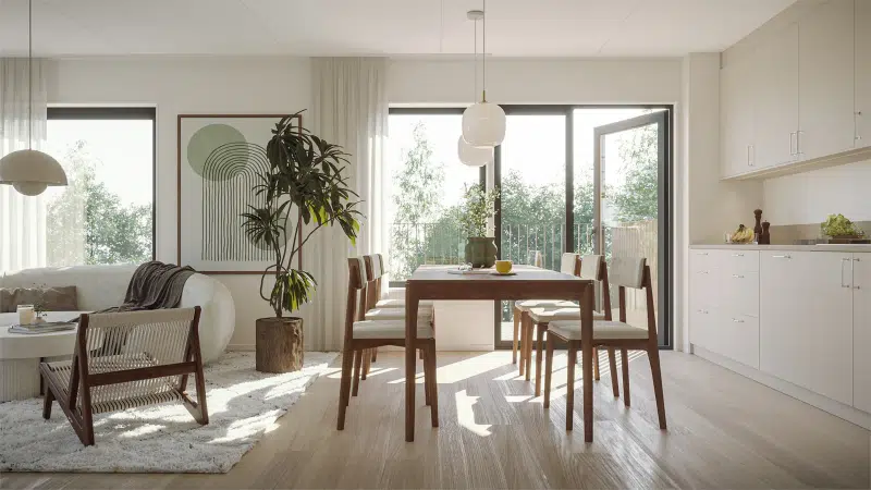 Lägenhet, 2 rum, 44 m²