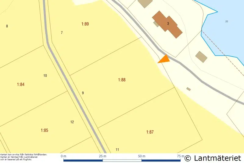 Tomt / mark, 94 m²