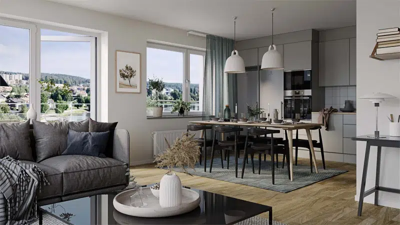 Apartment, 4 rooms, 99 m²