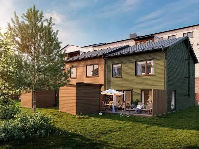 Par-/radhus, 5 rum, 122 m²