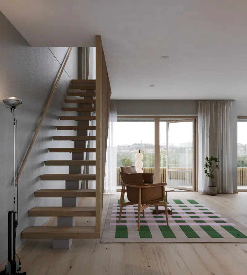 Apartment, 4 rooms, 131 m² in Stockholm