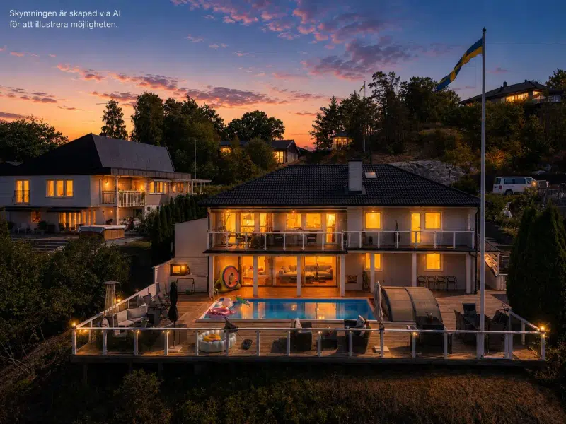 Villa, 205 m² i Stäket