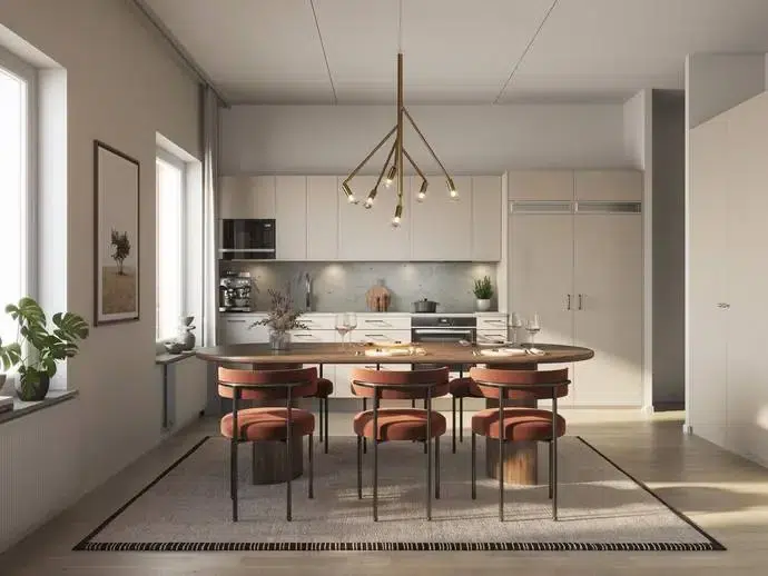 Apartment, 2 rooms, 53 m²