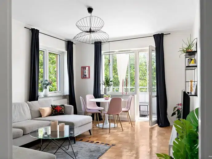 Lägenhet, 2 rum, 57 m²