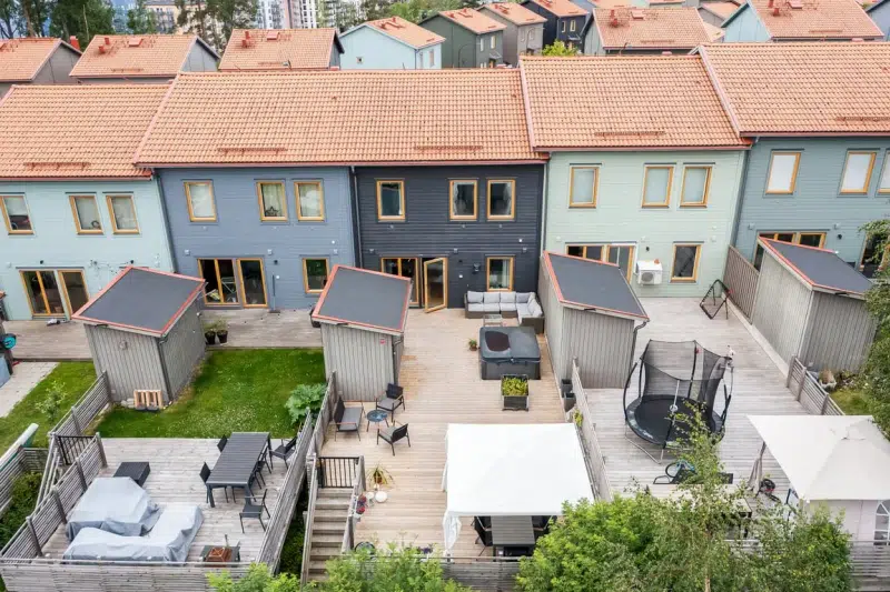 Semi-detached/terraced, 123 m² in Haninge