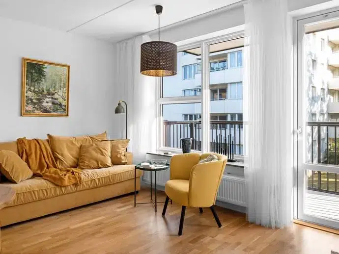 Apartment, 1,5 rooms, 35 m²
