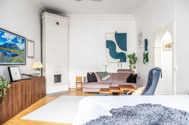 Lägenhet, 1 rum, 46 m² i Centralt