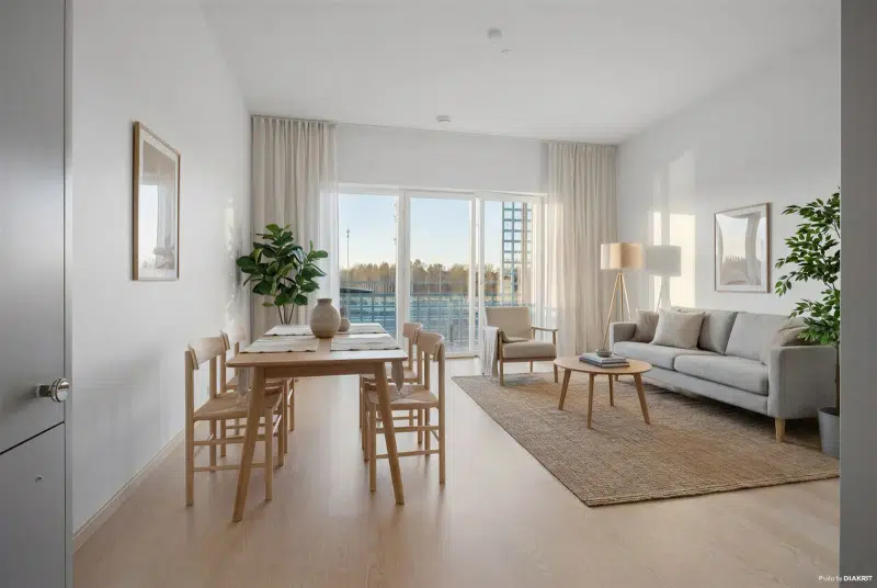 Apartment, 2 rooms, 55 m² in Östergötland