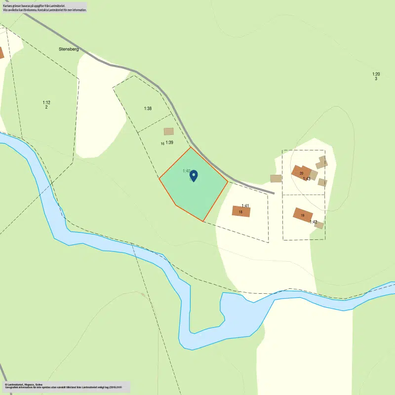 Tomt / mark, 1409 m² i Uddevalla