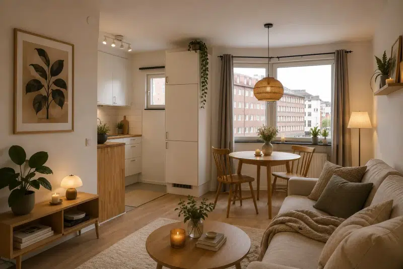 Lägenhet, 1,5 rum, 40 m²