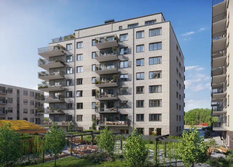 Apartment, 2 rooms, 55 m² in Uppsala