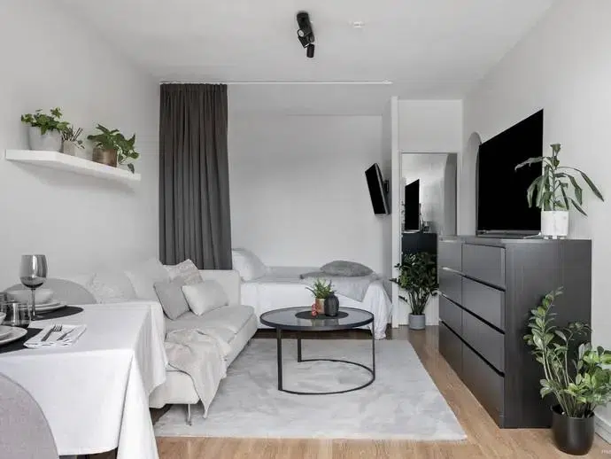 Apartment, 1 room, 28 m²