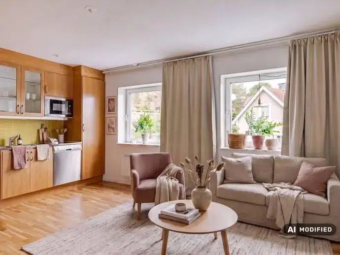 Lägenhet, 1 rum, 28 m²