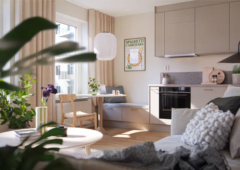 Lägenhet, 1 rum, 30 m² i Solna
