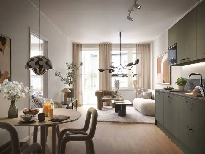 Apartment, 4 rooms, 89 m²