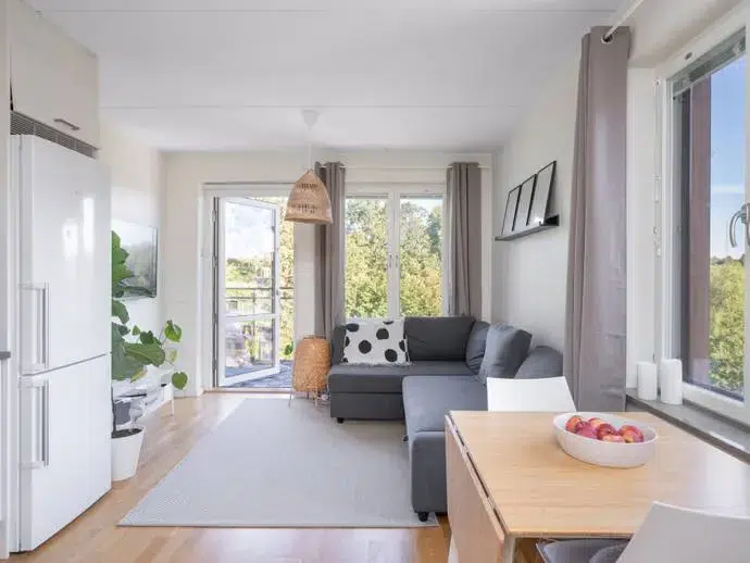 Lägenhet, 1 rum, 34 m²