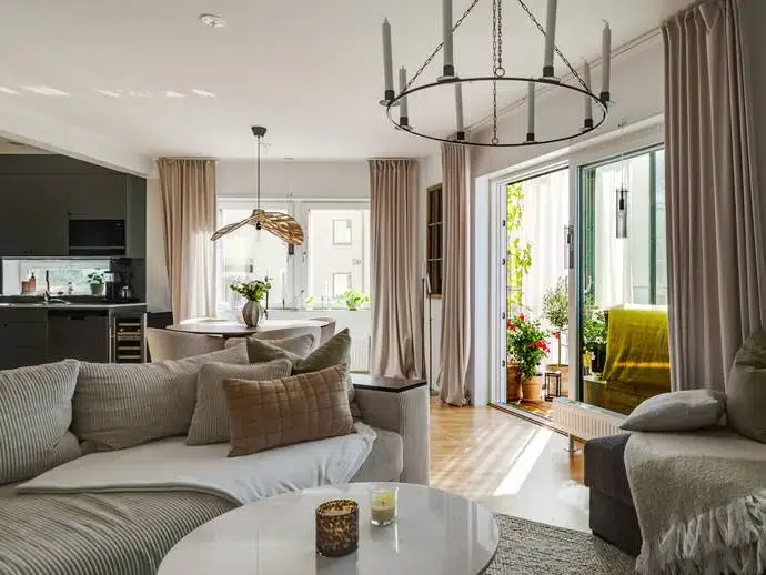 Apartment, 4 rooms, 91 m²