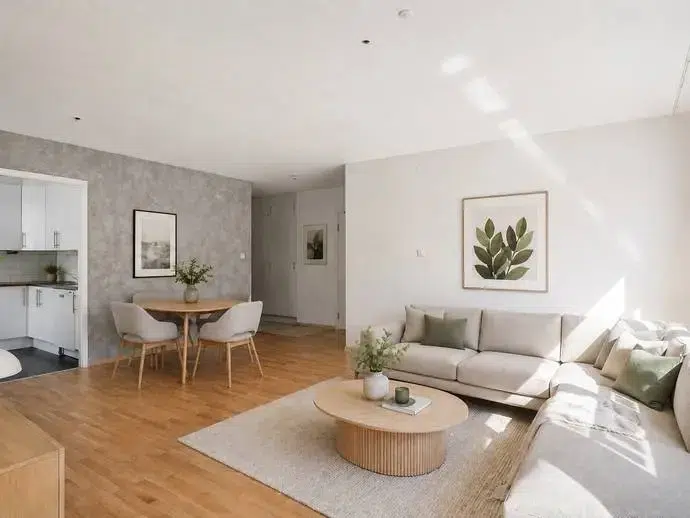 Apartment, 2 rooms, 66 m²