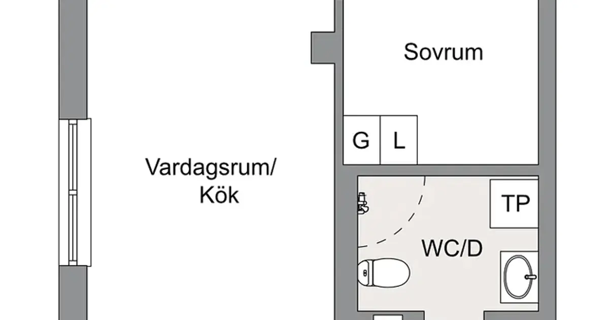 Lägenhet, Oxenstiernas allé 21, Sundbyberg. Bild 1 av 1