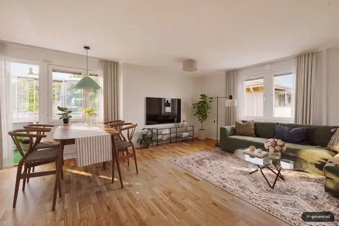 Lägenhet, 2 rum, 51 m² i Österskär