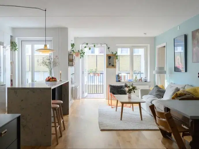 Lägenhet, 3 rum, 77 m²
